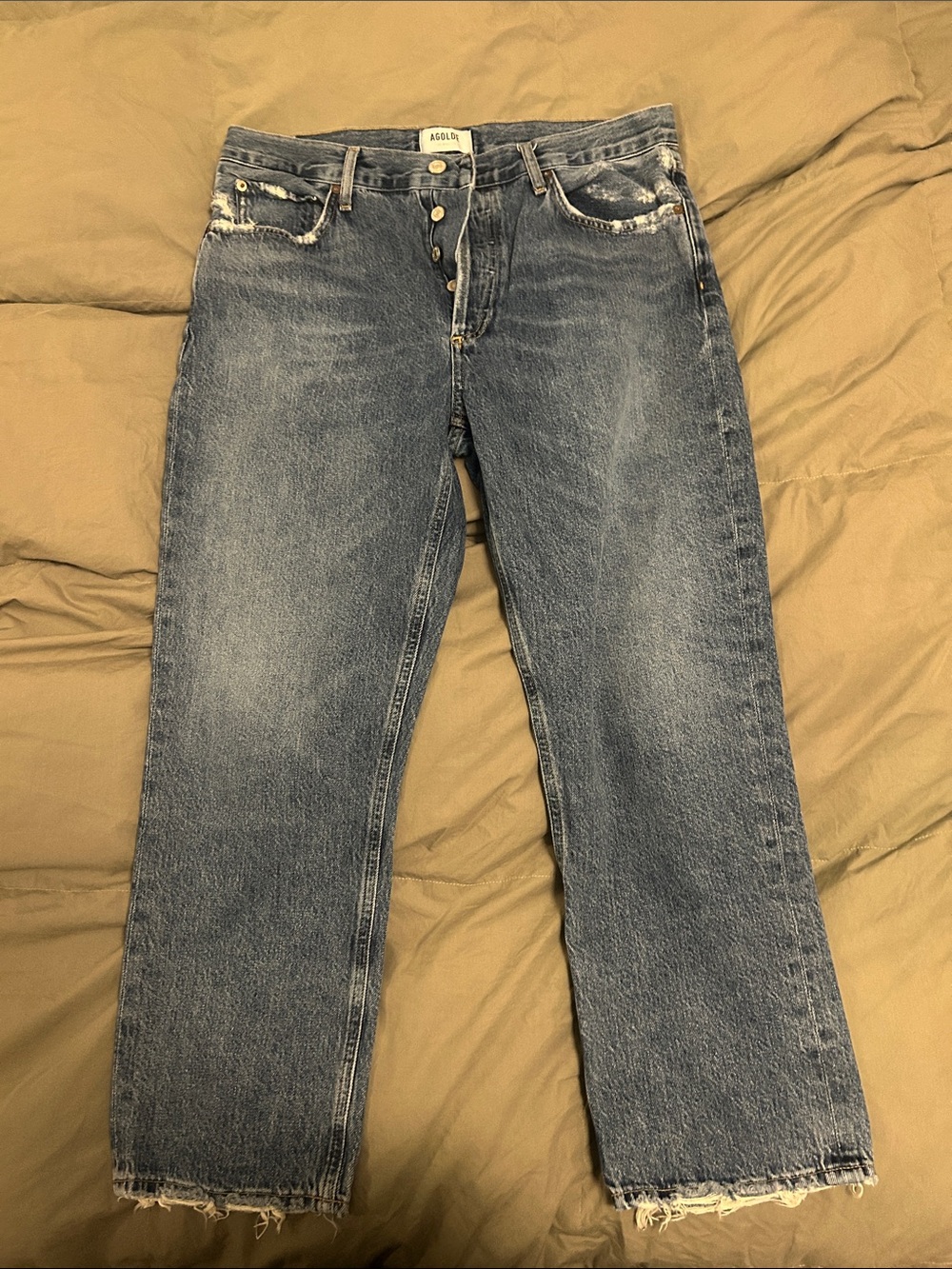 Agolde Straight Leg Jeans